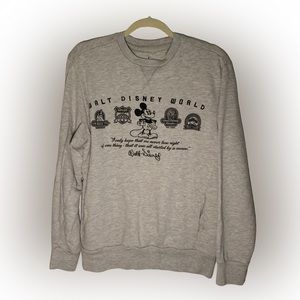 Walt Disney World Crewneck with Mickey Mouse and 4 Parks